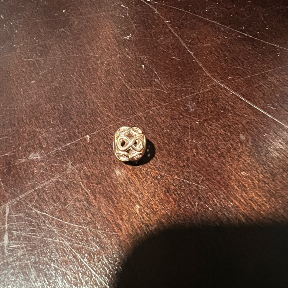 Solid Rose Gold Infinity ♾️ Pandora Charm💎